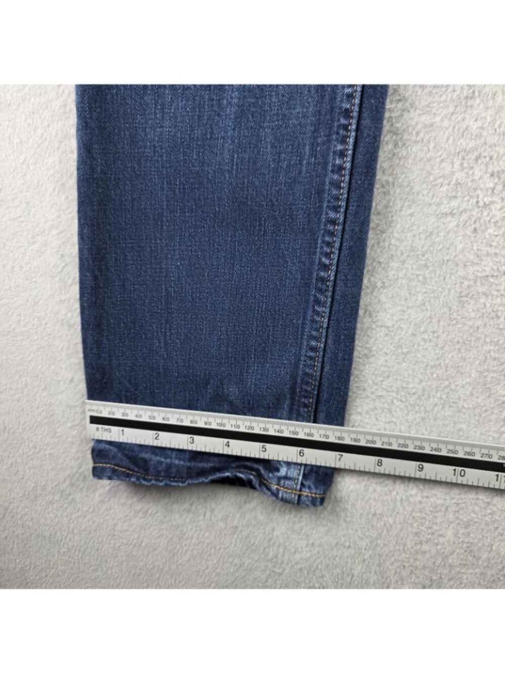 American Eagle Outfitters AEO Jeans Mens 28x30 Blue Slim Straight Denim Pockets - Picture 9 of 10